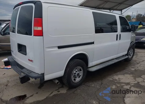 2018 GMC Savana 2500 Work Van z USA, uszkodzony, nr VIN 1GTW7AFG7J1214785